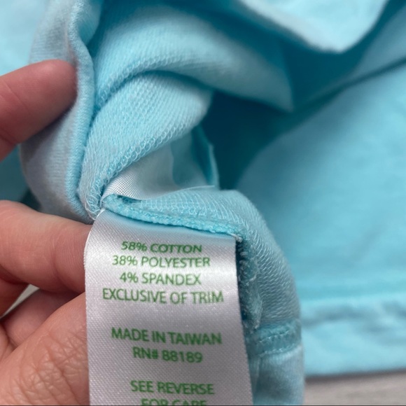 Lilly Pulitzer Skipper Solid Popover Light Blue 1/4 Zip Size Medium - Picture 10 of 11